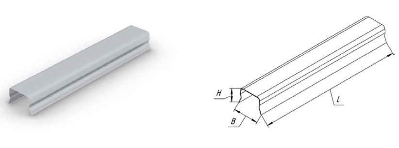 Кабельные каналы металлические малого сечения